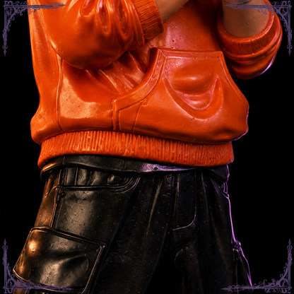 Figurine Artisanale "Prof Chen" - Chrome